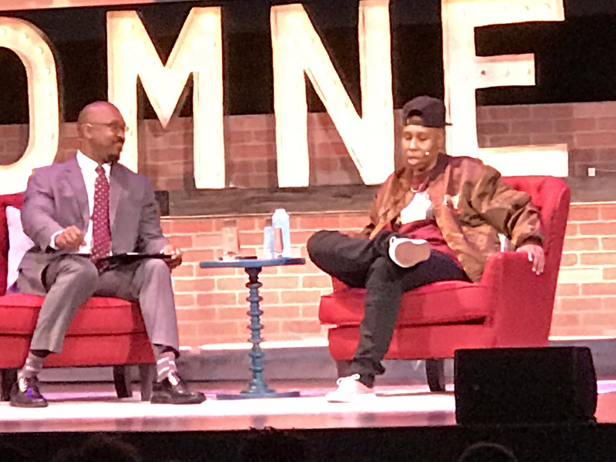 “Everybody is born with a gift. Either you can embrace it, or you can suppress it.” The brilliantly creative <a href="/LenaWaithe/">Lena Waithe</a> at #ComNet18