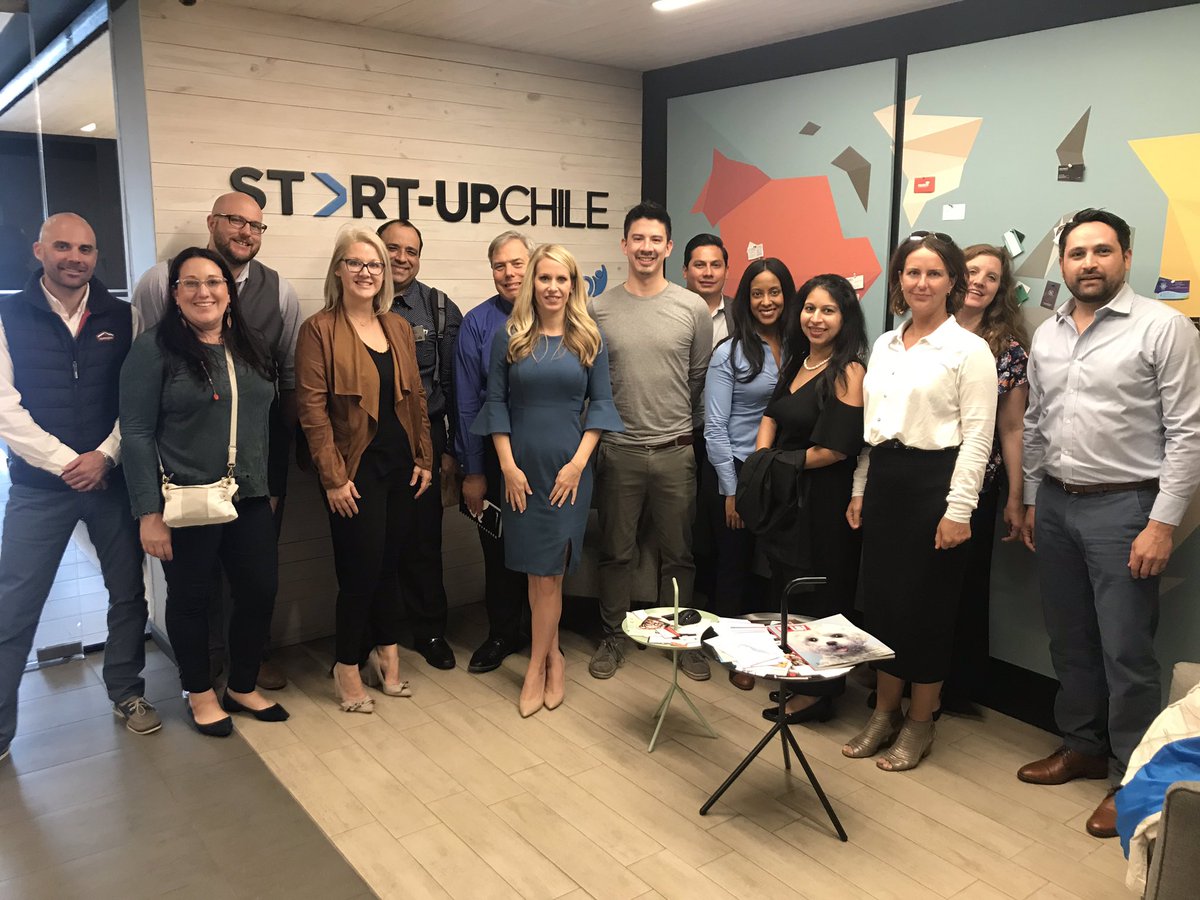 ProcessimLabs's tweet photo. We had a great time sharing our experience in @startupchile and the work we do in our company with the delegation from @Thunderbird. Thanks for the visit! #EdTech #MobileSimulations https://t.co/7gXKgSPzpG