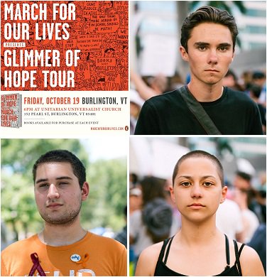 Join Phoenix in BTV for an extraordinary book event on Fri. 10/19 Meet students from Marjory Stoneman Douglas High School in Parkland, Fl, who founded @AMarch4OurLives Tickets are required! Space is limited. Tix and details: phoenixbooks.biz/glimmerofhope
