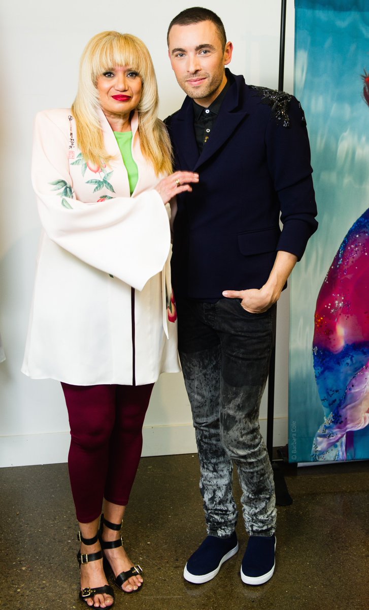 TriciaDobrev's tweet photo. #Interview w/ designer @LucianMatis. He has dressed @cocorocha #SophieGregoireTrudeau @andrejapejic @tyrabanks. On 2/19/18 the only #Canadian designer invited to #BuckinghamPalace @RoyalFamily for the #CommonwealthFashionExchange, I'am wearing  one of his #design.  #RT #500pxrtg https://t.co/0LCMtm0sKx
