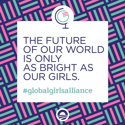 An educated girl can lift up her family, her community, and her country. That’s why I’m proud to join @MichelleObama and the Global @GirlsAlliance to stand up for adolescent girls’ education worldwide. Join us: GlobalGirlsAlliance.org. #GlobalGirlsAlliance