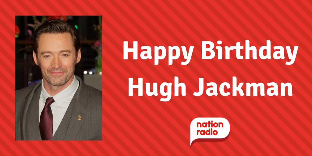 Happy Birthday Hugh Jackman, he\s 50 today! 