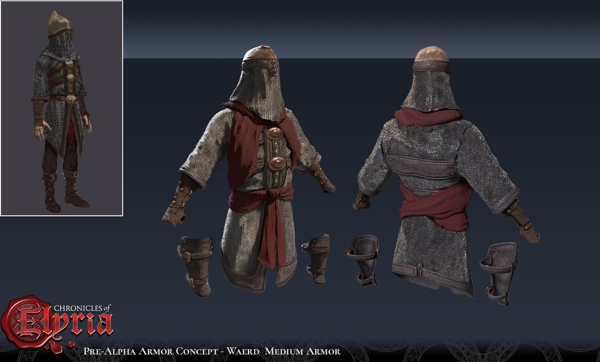 SoulboundStudio's tweet photo. Wanna see something Waerd? Something really Waerd? Check out today's shiny, an exploration of Waerd armor! https://t.co/MibrYEMwSp https://t.co/fRGZRf93Bn