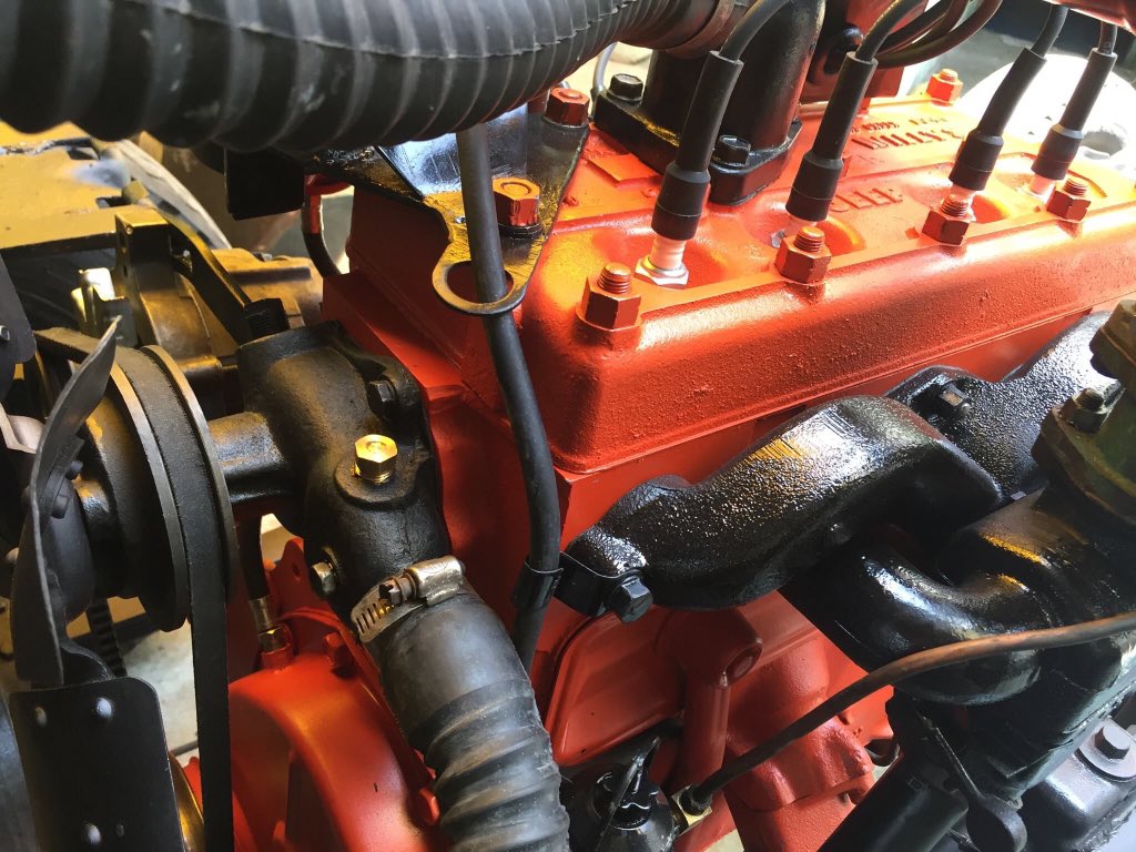 MexicoJeep's tweet image. Willys Go Devil L-134 engine full restoration. DJ3a 1964