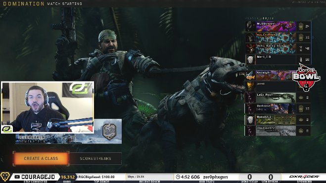 CouRageJD's tweet image. CALL OF DUTY: BLACK OPS 4 LAUNCH CELEBRATION!

Giving away the following this weekend:
1 PC copy
1 Xbox copy
1 PS4 copy 

20,000 people hanging out! Come tune in! RT!
Twitch.tv/CouRageJD