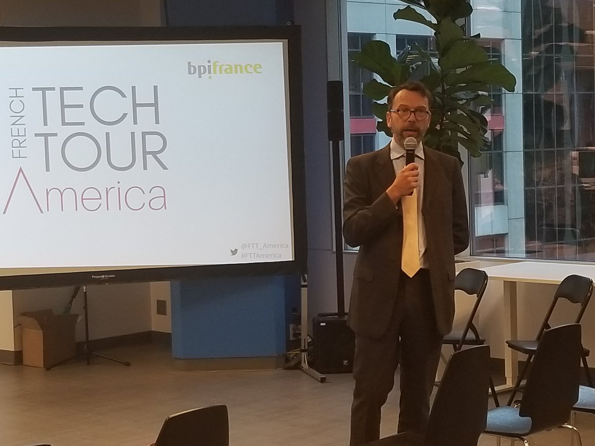 .@ideolys, @sesamm_inside, @GEO4CAST, @ViewPayTv, #Mushin, #AYNO and #DAZZL : 7 promising French start-up with innovating #technologies presenting tonight at @FTT_america. French #innovation has a bright future ahead thanks To @BF_NorthAmerica ! #TFIM #FRANCEisON