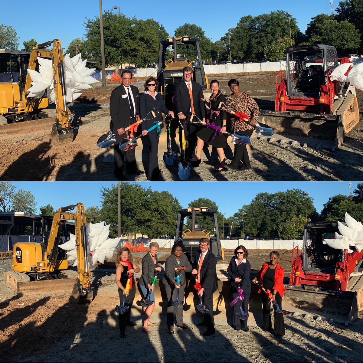 MARTAservice's tweet photo. @CEOMARTA @MARTATOD1 @georgiapower @InvestAtlanta @MoveInTheSpirit @NMArchibong #MovingintheSpirit “Groundsoaring” ceremony at Edgewood/Candler Park Station. https://t.co/c2URhBz7jI