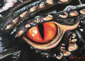 DeviantArt's tweet photo. Can you identify these pop culture icons only by gazing into their eye?
“Lover’s Eyes” by HillaryWhiteRabbit: https://t.co/EE5nFeEvUT
#HillaryWhiteRabbit #PopArt #Eyes https://t.co/zyQkKRmhXN