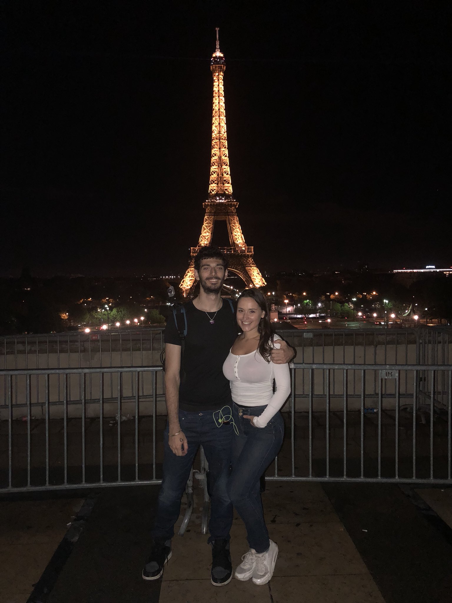 Ice_Poseidon on Twitter: "The Eiffel Tower with my good friend