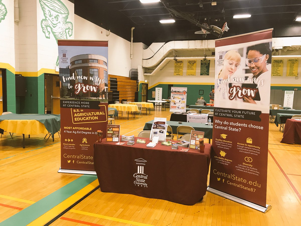 csu_ag87's tweet photo. We are excited to be at the Chicago High School for Agricultural Sciences! @CentralState87 @ChicagoAgHS #findnewwaystogrow #thisisCSYOU https://t.co/Ns0PA2G4O5