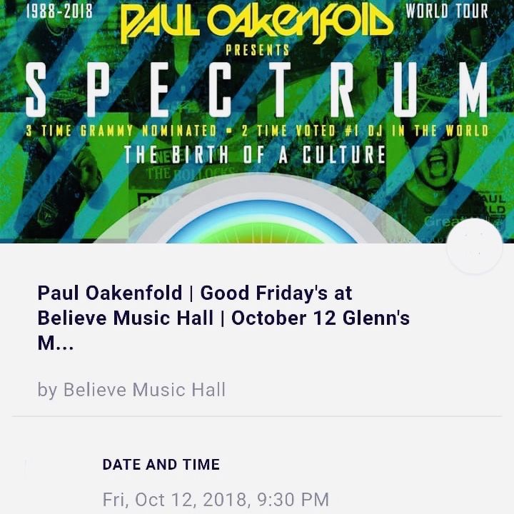 Summer may be over but the sun never sets on a badass <a href="/pauloakenfold/">Paul Oakenfold</a>. #djpauloakenfold #spectrumworldtour #perfectomundotequila #perfect #tequila #awardwinning #universal