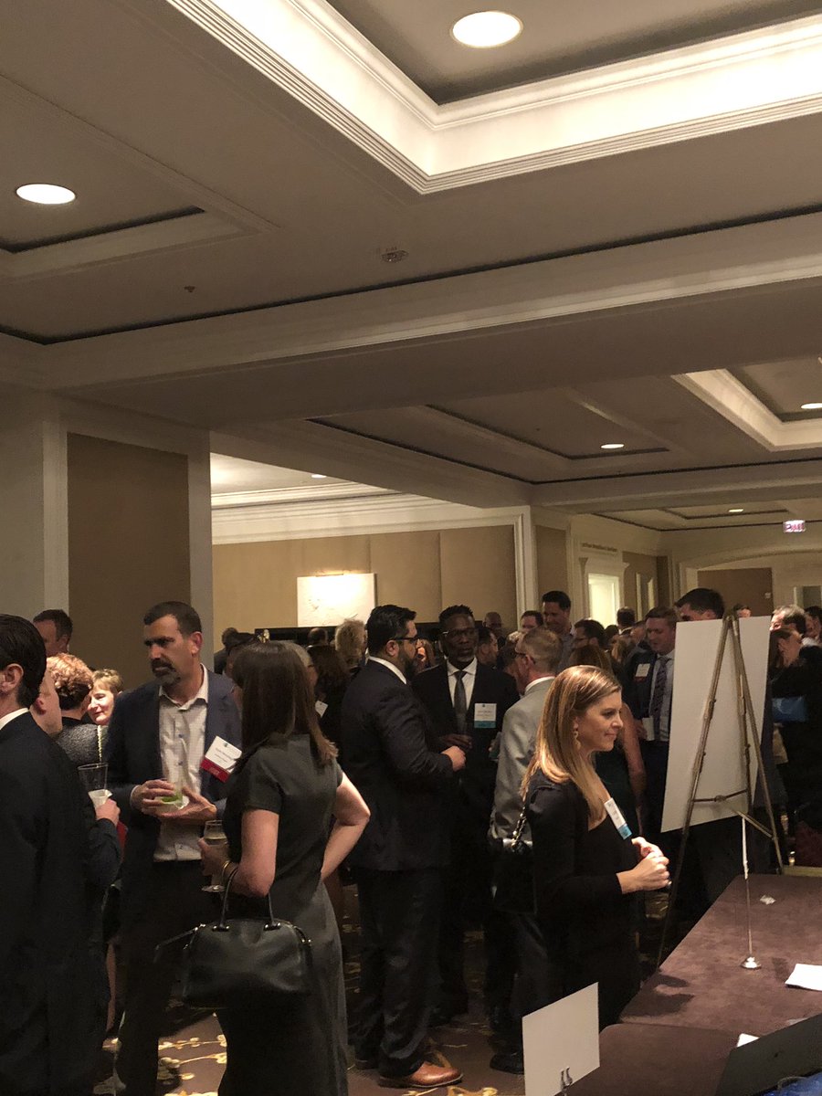 MoxieAwardDC's tweet photo. The networking reception is wrapping and it’s almost time for dinner…and the main event, the awards ceremony! #moxieawarddc https://t.co/TY5VlEWHos