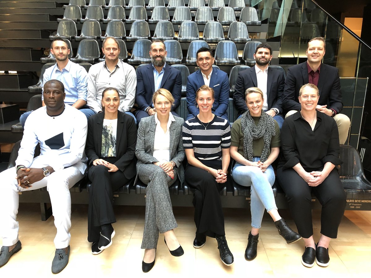 FIBA players commission in Geneva. Exchange of options from different people from different continents. It was a pleasure to be a part of this amazing group.