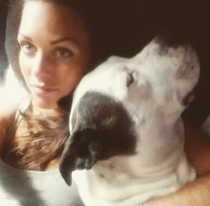 Cuiet426's tweet photo. Two of the best I know 

#dog #BullTheDog https://t.co/cONp5BCCTU