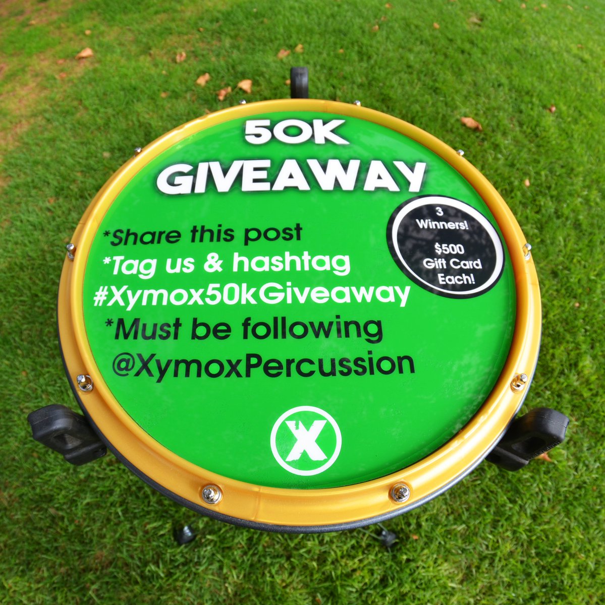 Day 2 of our IG 50K GIVEAWAY! Visit our instagram for more information and to enter to win $500! instagram.com/xymoxpercussion