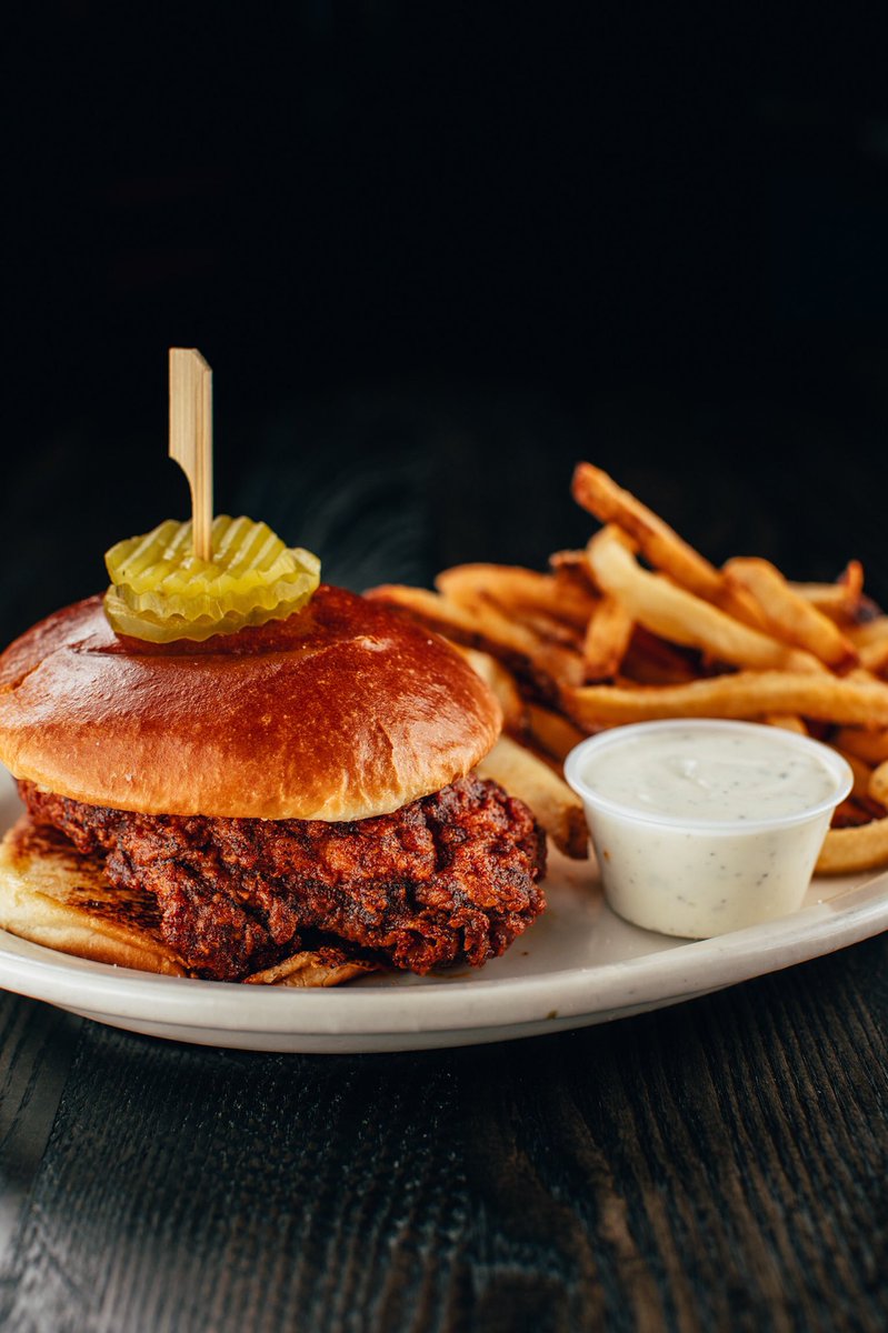 Our take on a Tennessee classic...🔥🔥🔥 Come enjoy our new Nashville Hot Chicken Sandwich!!! Available at all locations!!!🔥🍽🔥