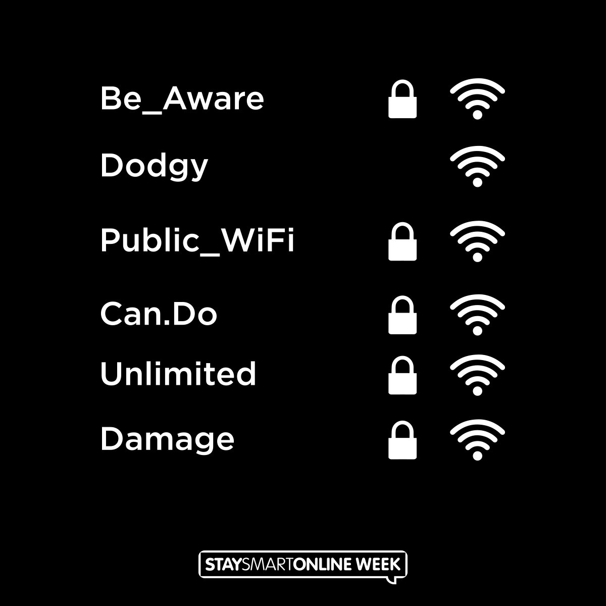 EnexCarbon's tweet photo. Think before you connect.
Public Wi-Fi isn’t always safe. Cybercriminals may be able to see the information being sent between your phone and the Wi-Fi hotspot. Don’t let it cost you. #ReverseTheThreat and get smarter about using public Wi-Fi. #SecurityAwareness #CyberSecurity https://t.co/FDAfnISA1V