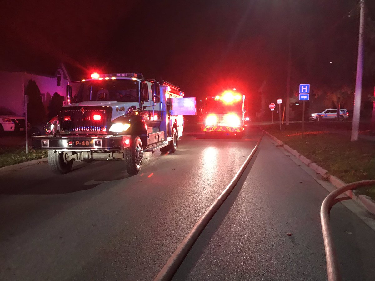 FormerFireChief's tweet photo. CWFRS quickly knock’s down fire and starts overhaul. Please keep clear of St. Andrew street and Union https://t.co/2ChGuWsMJ8
