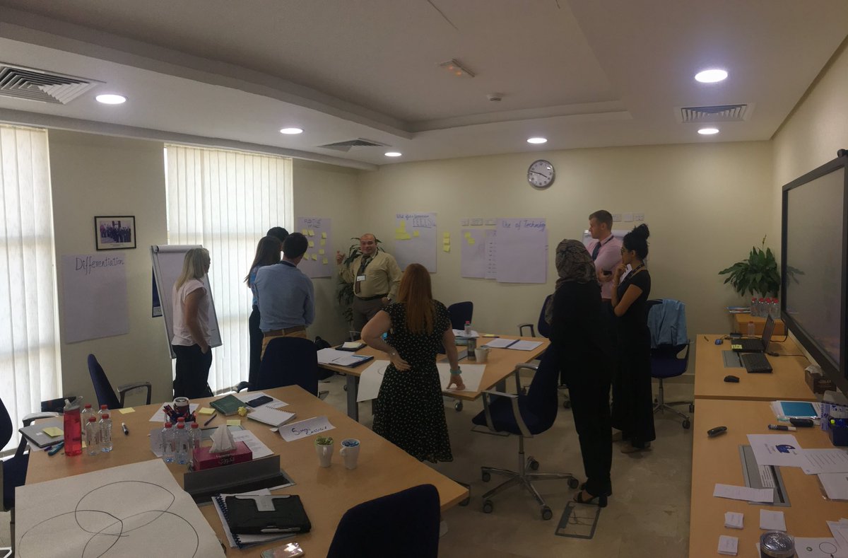 Jose10h's tweet photo. Beginning Day 3 of COBIS CPML @JESSDubai - This group of leaders exude drive, passion and depth. What a pleasure to work with such talented participants! My brain hurts though! @COBISorg @COBIS_CEO #JESSleads #JESSCPD https://t.co/HVbzWzAFuO