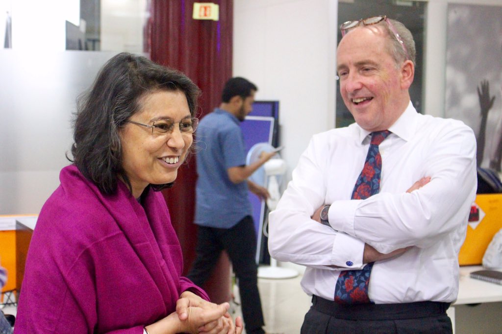 citylordmayor's tweet photo. What a delight to speak to Sujata, the founder of Bengaluru startup https://t.co/GRg8E4sJP5, which specialises in talent analytics. Her company is based at @NASSCOMStartUps, and has huge potential. One to watch! https://t.co/lPtwJcV9y1