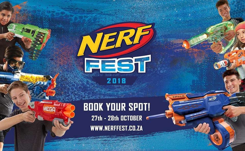 GetItJHBWest's tweet image. Get hands-on with the latest NERF range and put your blasting skills to the test at Nerf Fest 2018, between 27 &amp;amp; 28 October 2018 at Jozi X, Bryanston and we’ve got some tickets to give away! #NerfFest ow.ly/LtSB30mbI9Y
