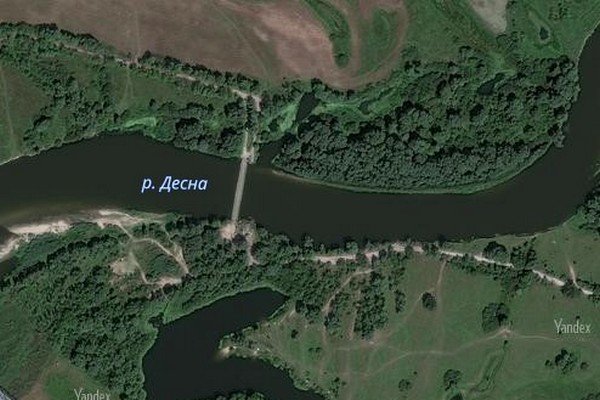 Спутниковая карта трубчевского района