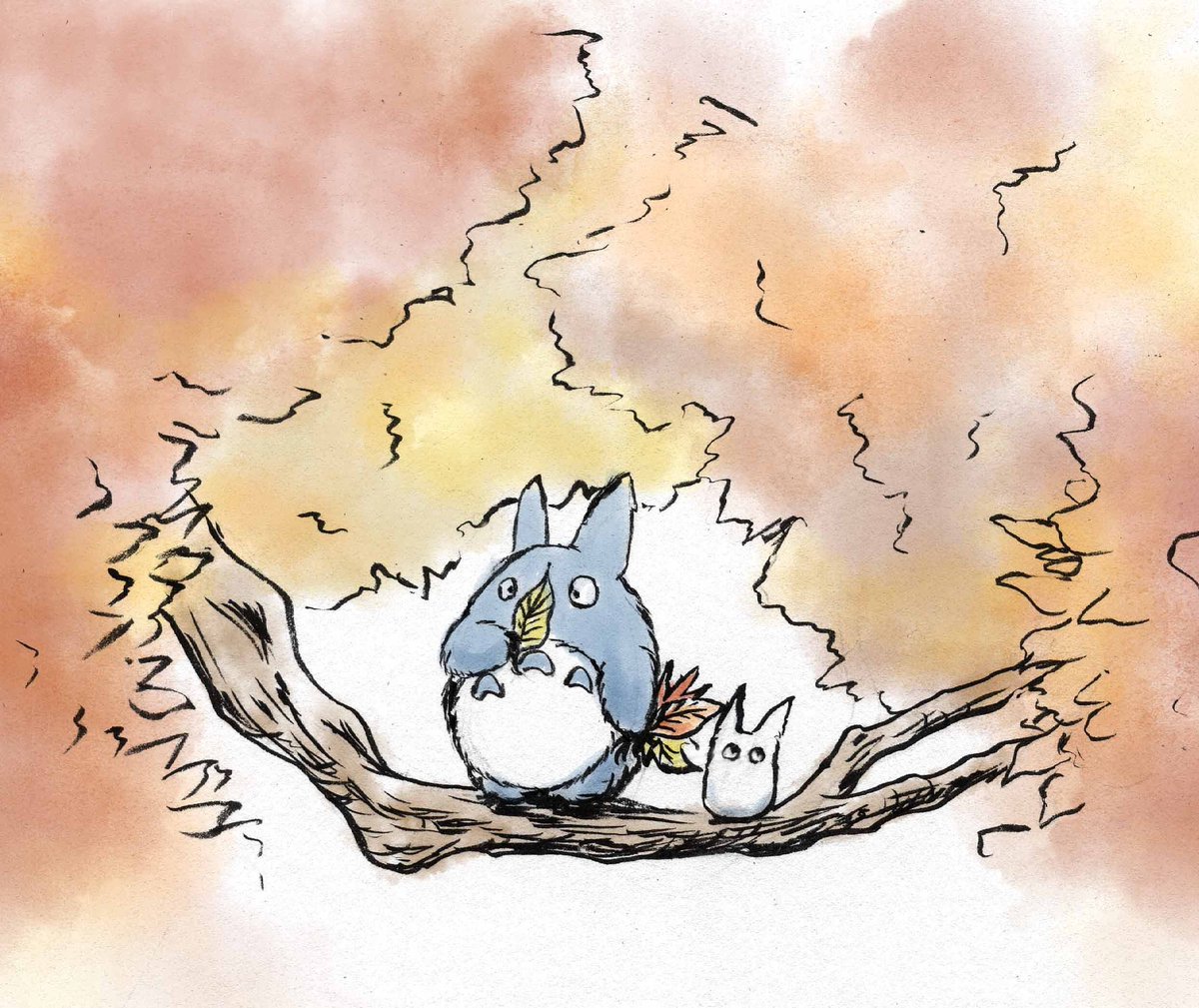 Some totoro guys #inktober #inktober2018