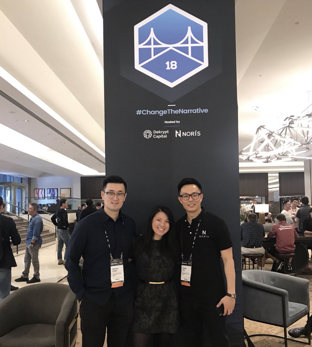 lindzjm's tweet photo. Changing The Narrative with @stevenchen009 and @Callis_Y , Founding Partners of Noris Capital! 

See you all tonight to celebrate the end of @SFBWofficial at Hotel Zetta 6pm - 10pm! https://t.co/CR9JmdJbwO