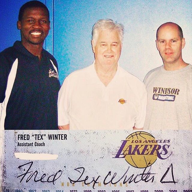 BBallImmersion's tweet photo. Great memory of @windsormbb hosting Tex Winter for a coaching clinic. #riptexwinter #sharethegame #basketballclinic #basketballimmersion #basketball #thebasketballpodcast thanks for @taylormadeprep for posting https://t.co/V7u2FzDxQG
