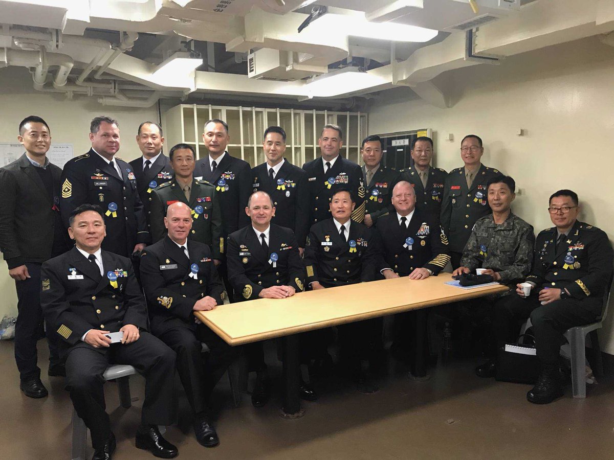 RCNCPO's tweet photo. In South Korea with my fellow Snr Enlisted Leaders from Korea, USA, Australia and Japan for the ROK Navy IFR 2018. https://t.co/PmT8HH5CRw