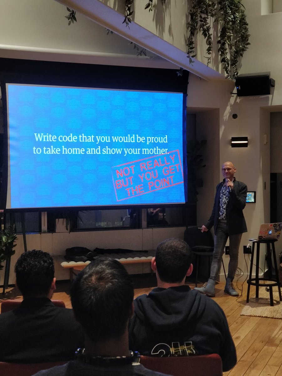 poltiocom's tweet photo. Our CTO @gcg hosted a live trivia on React.js! It was a very fun night of Premier Talks with a great lineup of speakers! @505aaron @donavon @PremierGroupRec #poltio https://t.co/4mGAHhx8gt
