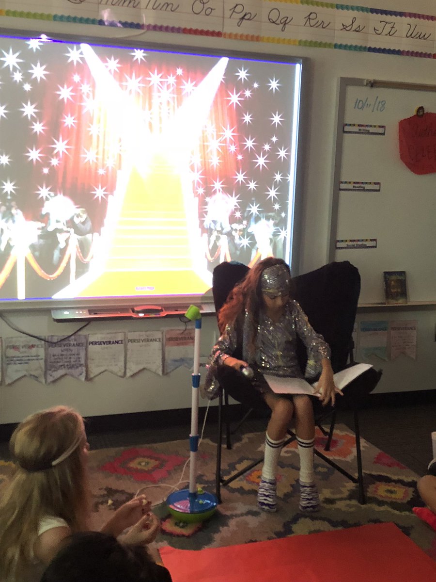 Keenanlions's tweet photo. Mrs. Brown had an author’s celebration today...red carpet style! #KESKidsMatter https://t.co/ErdsaNCKXh