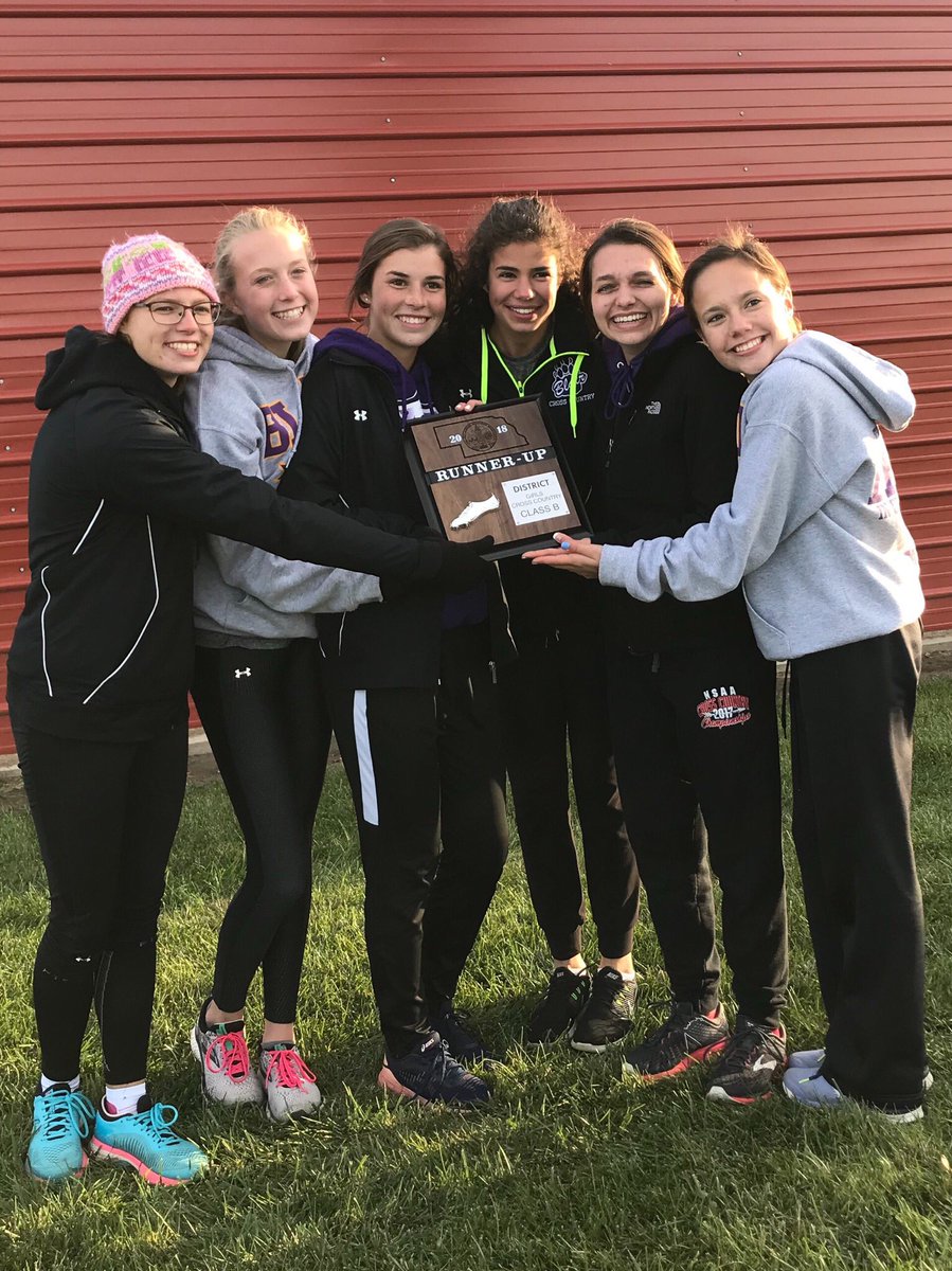 Coach_Soukup's tweet photo. Congrats to the @BHSBlair Cross Country team!!  Both boys and girls qualify for State at Kearney next week!!  #BlairBears #StateBound #NextStopKearney https://t.co/phZOfRx3Sm