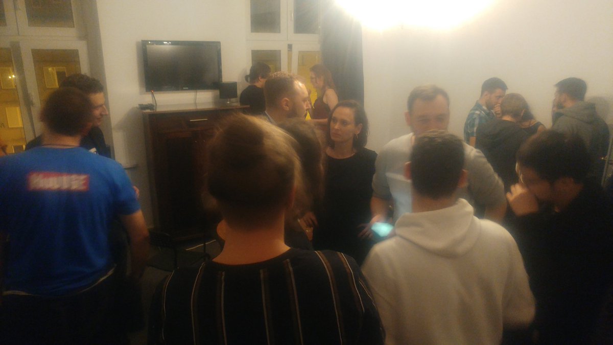 Fanotherpg's tweet photo. So like always pre-#GIC18 party at #ClubAlibi was a blast. But once again @chaosforge_org afterparty smashed it. Thanks @epyoncf . https://t.co/Y9aKB8aWCJ
