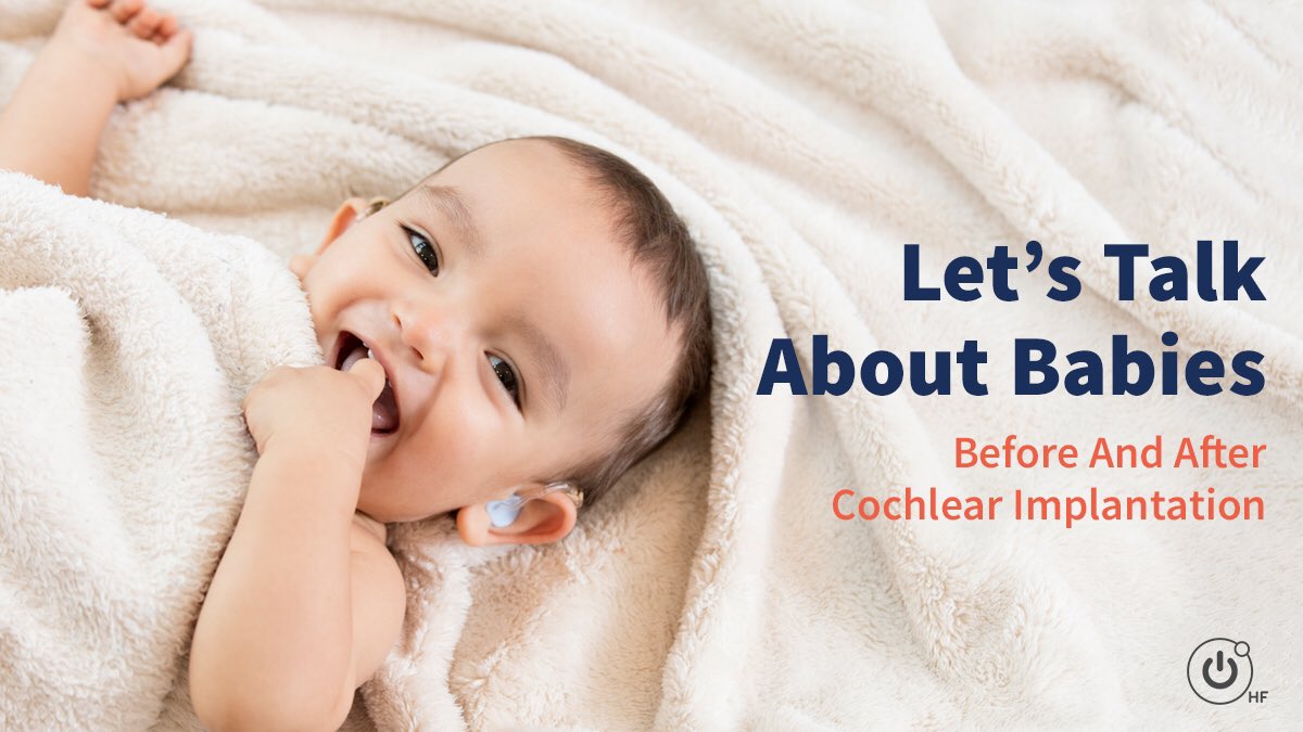 I’m leading a @hearingfirst learning experience, Let’s Talk Babies: Before And After Cochlear Implantation! We’ll review evidence &amp; explore parent stories &amp; intervention practices pre &amp; post-cochlear implant: bit.ly/HF_LetsTalk2018  #LetsTalkBabies2018  #poweringpotential
