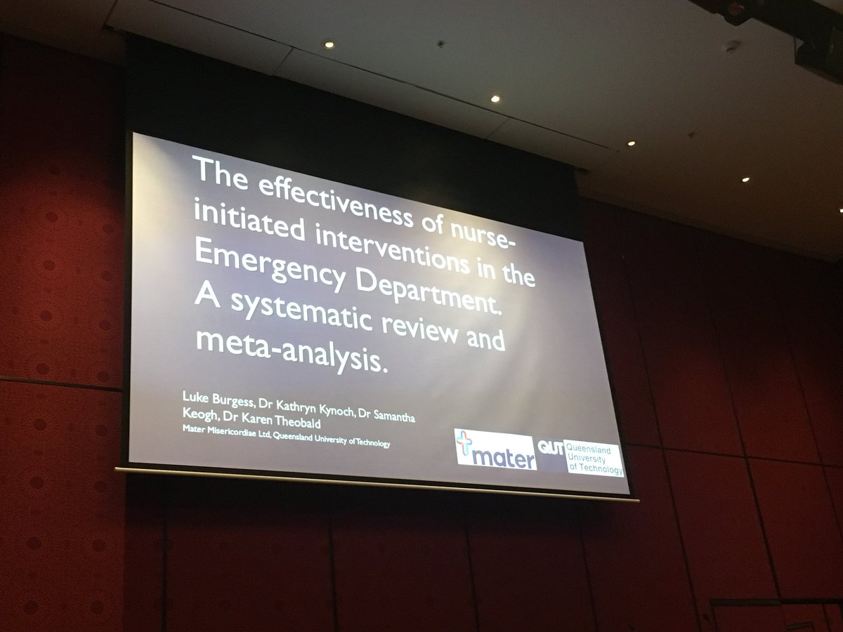 eci_nswaci's tweet photo. What the research tells us about nurse initiated care in the ED #ICEN2018 https://t.co/PbnzOx1h3i