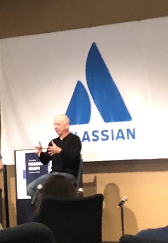 Fantastic AMA session with the brilliant <a href="/stevesi/">Steven Sinofsky</a> at <a href="/Atlassian/">Atlassian</a> product conf