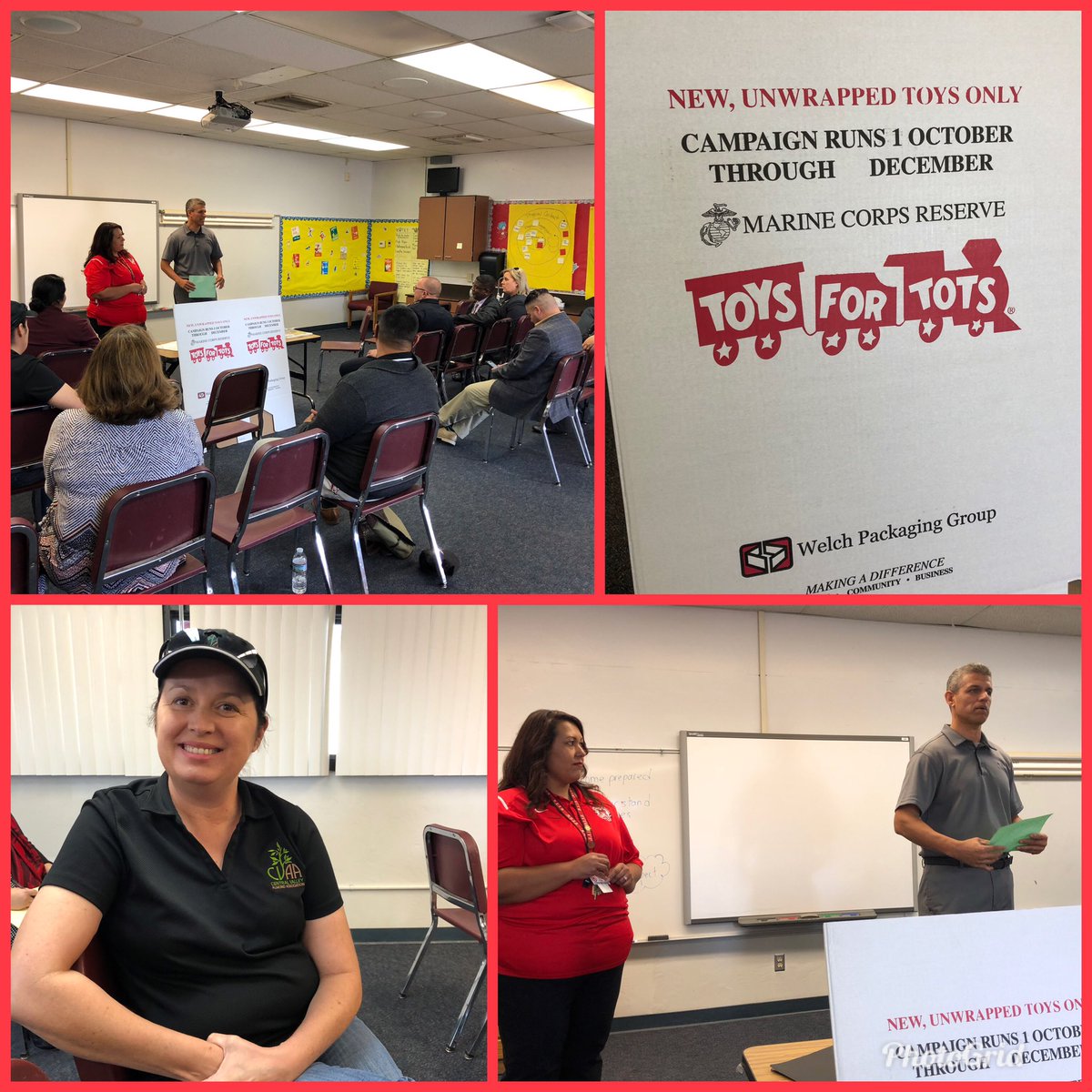 We had our first Toys For Tots Meeting at BRSA.  Great news for our local families.  Toys will be distributed in McFarland, instead of Delano.  @SAaronResendez <a href="/DrVpark/">Dr. Valerie Park</a> <a href="/BRS_Academy/">Browning Road STEAM Academy</a> <a href="/KernAve_Bobcats/">Kern Ave Elementary</a> <a href="/Horizon_Jaguars/">Horizon Elementary School</a> @MMS_of_MUSD <a href="/MHSCougarNation/">McFarland H.S.</a> <a href="/McFarland_MLC/">McFarland SJHS & MIS</a>