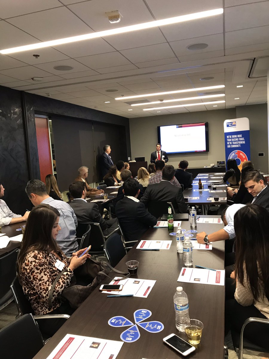 Kevin_Garrity88's tweet photo. We are kicking off @unitedwayoc Emerging Leaders United Professional Development event @SWLawNews.   #doingmoreoc #united4oc #emergingoc https://t.co/3hCi3CrcHs