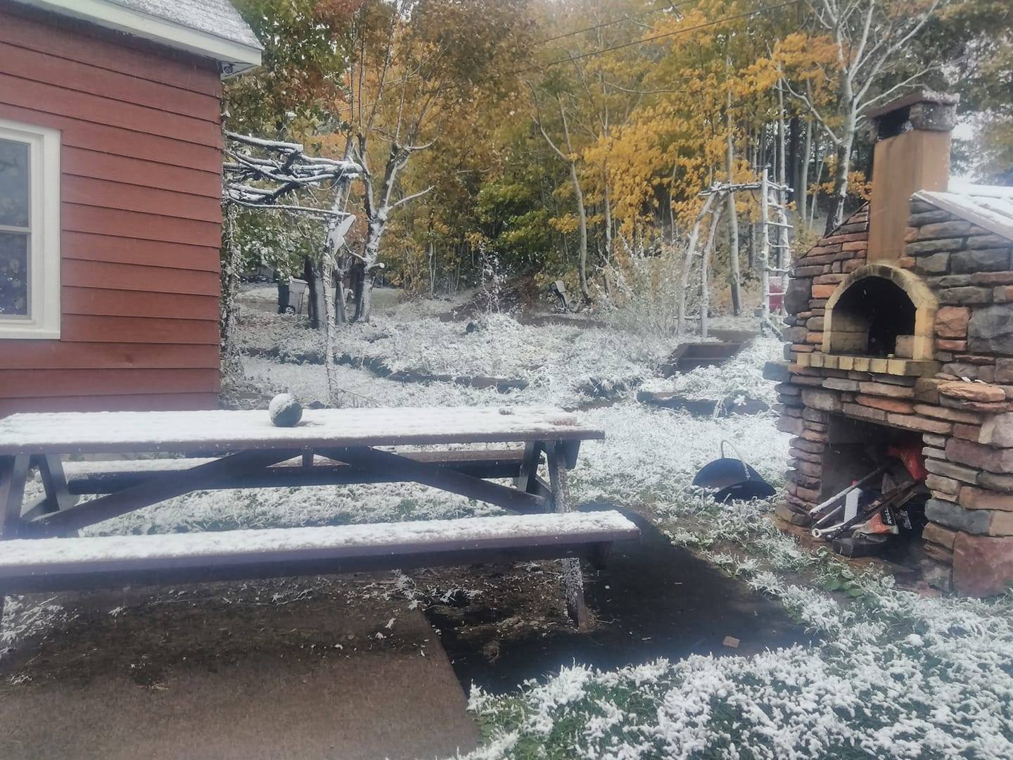 NBC25 / FOX66 News on Twitter "SNOW! This was earlier today in