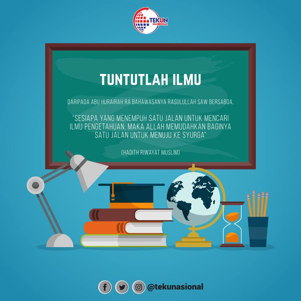 Tekun Nasional Pa Twitter Orang Yang Berilmu Pengetahuan Mempunyai Kelebihan Tertentu Kerana Ia Dapat Memberi Petunjuk Kepada Kebaikan Dan Dapat Membezakan Yang Hak Dengan Yang Batil Sumber Jakim Mytekun Temanniagaanda Twitter