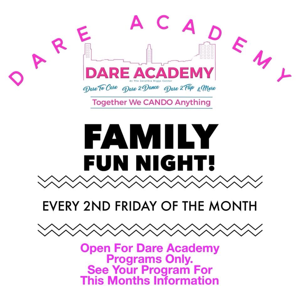 IDare2CareNJ's tweet image. Tomorrow Dare Academy’s Family Fun Night Presents GAME NIGHT! 6-8PM At Dare Academy!  All Participants Must Be Apart Of A Dare Academy Program (Dare 2 Dance, I Dare To Care, CYLAB/CANDO) To Attend! 💕 #Dare2DanceNJ #BringingDanceBackToCamden #DareAcademy #TogetherWeCANDOAnything