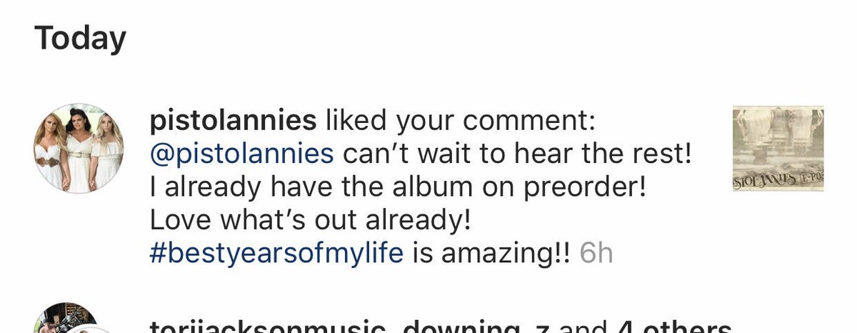 KatilynLaag's tweet photo. #this is the most exciting thing to ever happen to me. @PistolAnnies are an amazing group! @mirandalambert has been one of my favorite female artists for a long time! So much female power!! 🙌🏻 #amidreaming #interstategospel https://t.co/V12xouPcOd