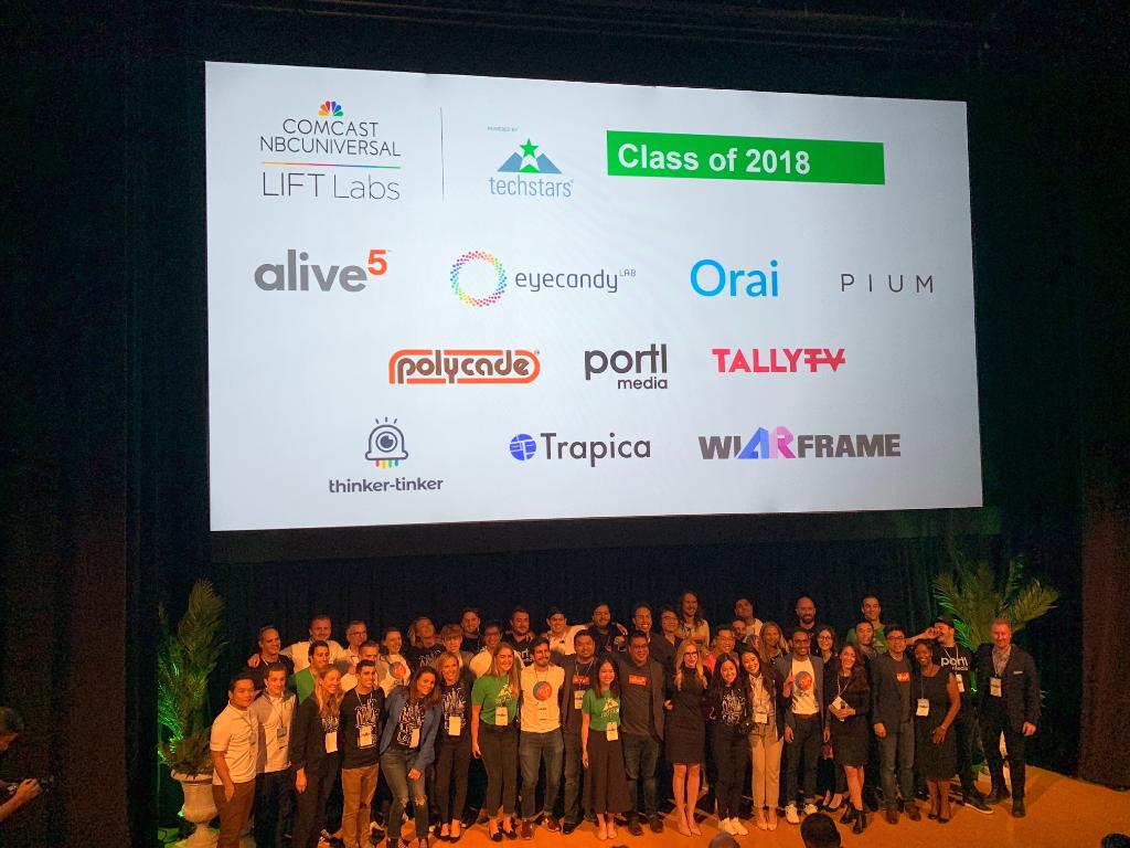 That’s a wrap on the first ever LIFT Labs Demo Day! Thanks to all who attended, and a big thank you to <a href="/Comcast/">Comcast</a>, NBCU, and the <a href="/techstars/">Techstars</a> mentors for their valuable time and advice for our Class of 2018. #TSDemoDay #TSComcastNBCU