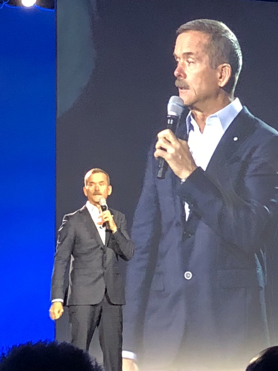 Inspired today at the summit !#FutureReady #possibilities <a href="/Cmdr_Hadfield/">Chris Hadfield</a> <a href="/MichelleW_TD/">Michelle Wilson</a>