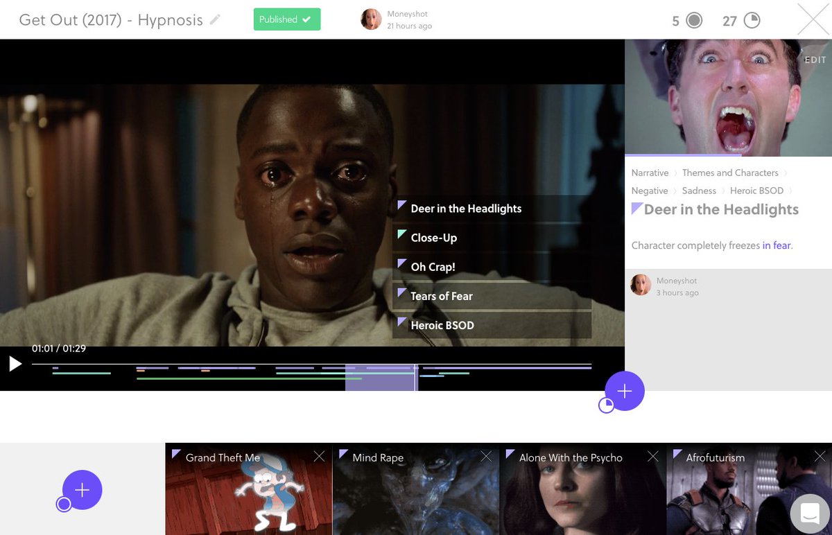 miadotio's tweet image. Deer in the Headlights
When a character completely freezes in fear. #writingcommunity #screenwriting #film #filmmaking #cinephile