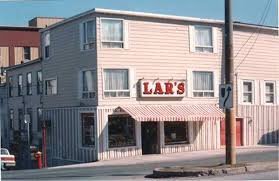 Lar’s Fruit Mart, New Gower Street. Date unknown.