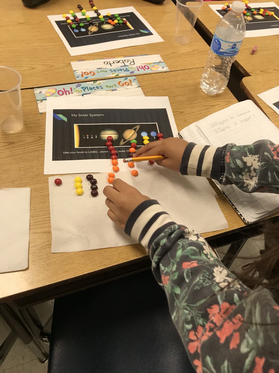 Heather Ewing (@mrsewingsclass) on Twitter photo Students ordering the planets by size using skittles and smarties! Hand on science they love! <a href="/MtVernonWoods/">Mount Vernon Woods</a> Students ordering the planets by size using skittles and smarties! Hand on science they love! <a href="/MtVernonWoods/">Mount Vernon Woods</a>