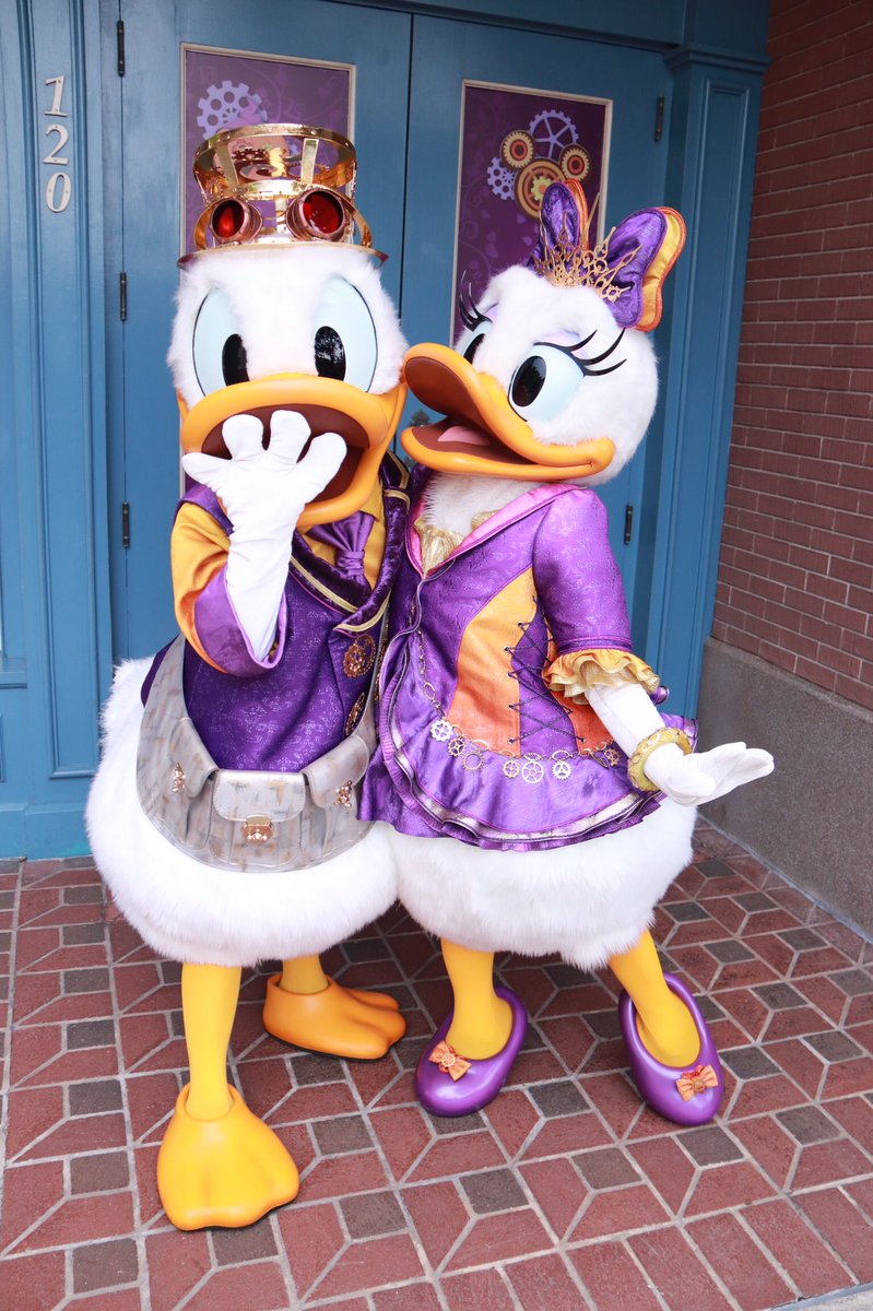 まかろん Sur Twitter 香港ディズニーランド ディズニーハロウィーンタイム ドナルドダック デイジーダック Hong Kong Disneyland Disney Halloween Time Donald Duck And Daisy Duck Mc Hkdl T Co Fex3w3irpr