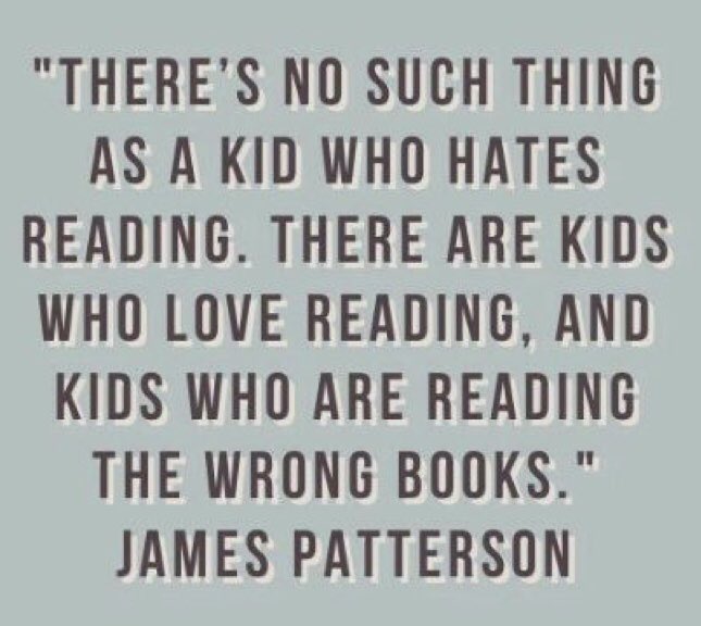 kamcclure86's tweet photo. I had a student who ‘hates’ reading drop his stuff &amp; run to my desk when he saw the stack of new books with the 1 he’s been wanting to read #win #thereasonIteach https://t.co/hq8AA5XFW9